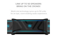 GEMINI Coluna Bluetooth V5.4 TWS Flutuante 300W IP67 GEMINI Coluna Bluetooth V5.4 TWS Flutuante 300W IP67